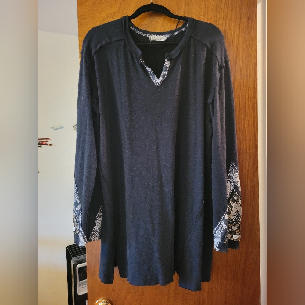 Free people oversized black sweater